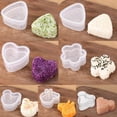 thumbnail image 3 of DIY Sushi Mold Onigiri Rice Ball Food Press Triangular Sushi Maker Mold Japanese Bento Seaweed Sushi Rice Ball Mold Kitchen Tool, 3 of 8