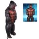 thumbnail image 1 of Disfraz inflable Ecomeon gorila orangután Halloween 100% nuevo poliéster 190T, 1 of 6