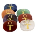 thumbnail image 4 of 7x Piedras de Bolsillo Grabadas con Cristales Egipcios de de Ankh para Familiar, 4 of 4