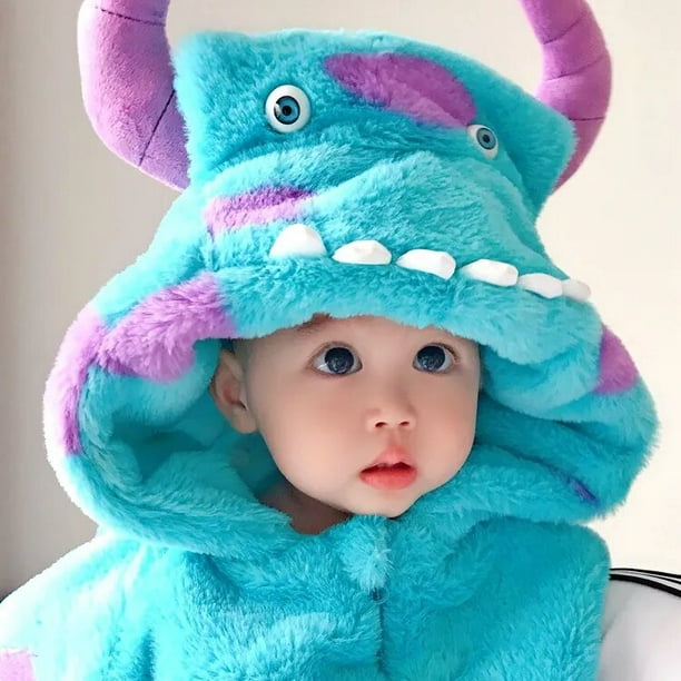 Disney Pelele de dibujos animados para bebe traje de tiro para ninos ropa gruesa de otono e invierno pijamas de animales lindos monster Walmart en linea