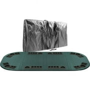 Deluxe Suited Speed Felt Folding Poker Table Top