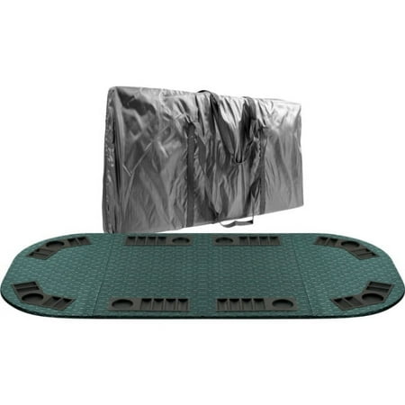 Deluxe Suited Speed Felt Folding Poker Table Top