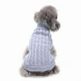thumbnail image 4 of Dogs Clothes Dogs Sweater Soft Puppies Clothing Winter Puppy Sweaters Warm Outfit for Dogs Cat Apparel (Gray,M), 4 of 6