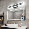 thumbnail image 6 of Bathroom Vanity Light Fixtures Vanity Lights for Mirror Bathroom Lighting Black Led Light 6000K, 6 of 17