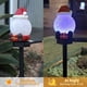 thumbnail image 5 of Luces solares navideñas Estacas decorativas para exteriores Luces Papá Noel con sombrero rojo Luz ca CACAGOO 1 pieza, 5 of 7