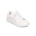 thumbnail image 1 of New Women Wild Diva Lounge Dunham-07 PU Lace Up Weaved Panel Memory Foam Sneaker, 1 of 5