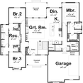 thumbnail image 2 of Advanced House Plans: Builder Ready Blueprints | Fullerton 30193 | 1 Story Plan, 2 of 5