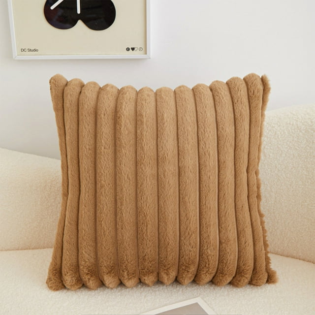 Ganfancp Artificial Funda de Almohada Decorativo Sofá Suave Almohada Almohada Otoño y Invierno Inicio Tela Sofá Cojín Decorativo Dormitorio Cintura Cojín Ofertas Del Día 1* Funda de Almohada