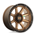 thumbnail image 2 of XD Aluminum Rim XD863 20X9in Matte Bronze with Black Lip Finish, XD86329050618, 2 of 5