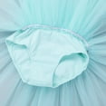 thumbnail image 6 of XUNZOO Kids Girls Rhinestones Ballet Dance Tutu Dress Leotard Gymnastic Ballerina Dancer Costume Mint Green 3T, 6 of 6