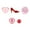 B, variant on DefiDgd Valentine's Day Vase Filler Mini Bulk Decor,Pink White Rose and Ball Pearls Bowl Filler for Vase Centerpiece Wedding Party Home Office Decor(A)