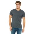 thumbnail image 1 of Bella Canvas Mens CVC Jersey Tee, XL, Dark Grey Heather, 1 of 3