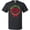 AB-Black, variant on Inktastic Merry Christmas Wreath with Red Bow and Ornaments T-Shirt
