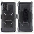 thumbnail image 5 of Samsung Galaxy A72 5G Case, SOGA [TriGuard] Shockproof Rugged Hybrid Phone Cover with Belt Clip Holster & Built-in Screen Protector (Black), 5 of 7
