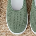 thumbnail image 6 of Mepaouo Women's Mesh Flats Shoes Casual Slip on Walking Loafers Memory Foam Driving Running Sneakers, 6 of 8