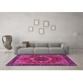 thumbnail image 3 of Ahgly Company Indoor Rectangle Abstract Pink Modern Area Rugs, 2' x 3', 3 of 4