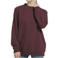 thumbnail image 2 of Jjayotai Womens Sweater, Thin Knitted Sweaters, Long Sleeve Shirts Plus Size Pullovers, Solid Fall Winter Clothes Red S, 2 of 3