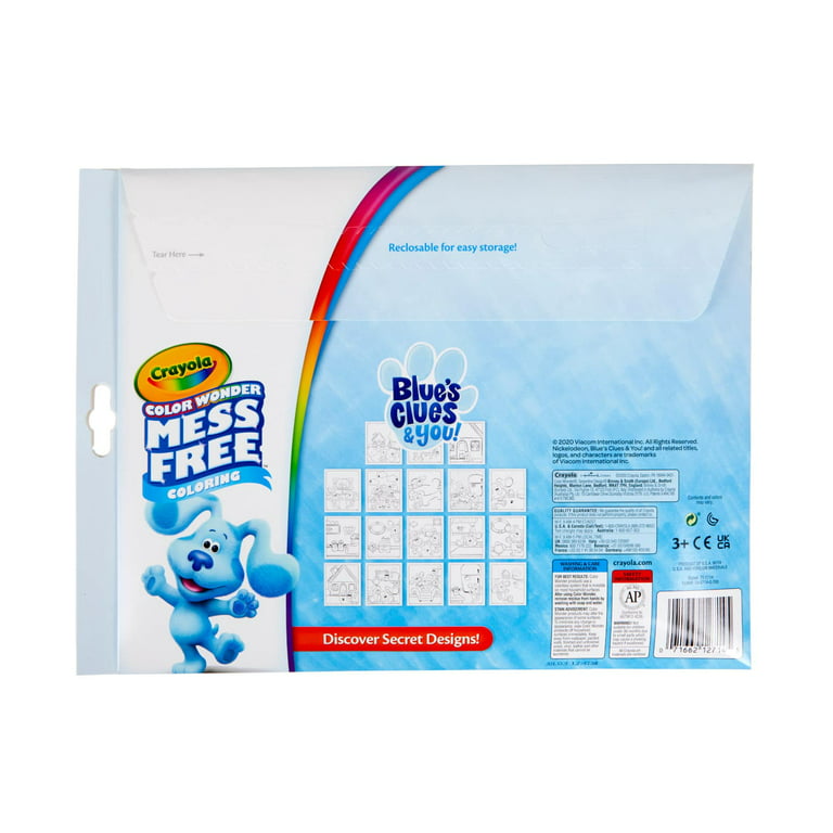 12 Pack: Crayola® Color Wonder™ Mess Free Blue's Clues Coloring