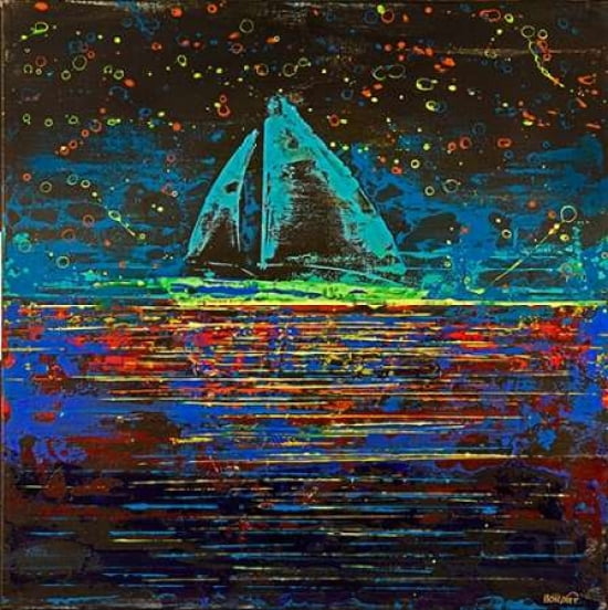 Night Sail Canvas A