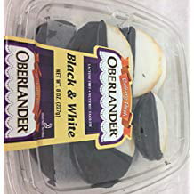 Oberlander Black & White Cookies Nut Free Facility 8 Oz. Pk Of