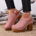 thumbnail image 5 of Rvasteizo Women Bohemian Shoes Solid Thick Sole Ethnic Look Summer Casual Layout, 5 of 5