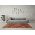 thumbnail image 3 of Ahgly Company Indoor Round Persian Brown Traditional Area Rugs, 6' Round, 3 of 4