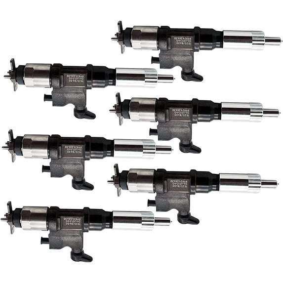 Seapple 6PCS Fuel Injector 095000-1520 Fit For ISUZU 4HK1 6HK1