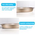 thumbnail image 1 of Pizza Pan Non-stick Round Shape Baking Tray Mold Mold Non-stick Seamless Metal Kitchen Oven Plate Bakeware, 10 Inch, 1 of 6