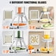 thumbnail image 4 of Picadora comercial VEVOR, picadora de verduras comercial con 4 cuchillas, cortador de frutas, 4 of 9