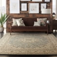 thumbnail image 2 of Copper Grove  Natrang Floral Area Rug Grey/Ivory 2'6" x 4'3" 3' x 5' White, Grey Rectangle, 2 of 5