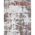 thumbnail image 1 of Ahgly Company Machine Washable Indoor Rectangle Abstract Rose Dust Purple Area Rugs, 2' x 4', 1 of 7