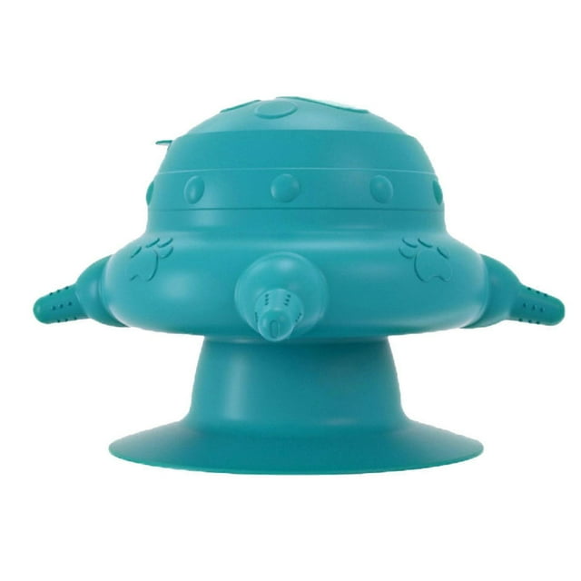 Puppy Nipple Feeder 4 Nipples High Efficiency Large Capacity Leakage Proof Silicone Kitten Feeder Station for Small Pets Navy Blue