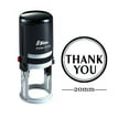 thumbnail image 1 of THANK YOU Round Self Inking Thank you Stamp 20mm Mini Shiny Mounted Rubber Stamp, 1 of 3