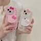 thumbnail image 2 of Sanrio-Funda de teléfono original con soporte de Hello Kitty, carcasa a prueba de golpes con dibujos animados para iPhone 14, 11, 13, 12 Pro Max, XR, XS, 7, 8 Plus, SE 2, Y2K Fivean LED, 2 of 2