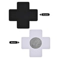 thumbnail image 4 of Guantes de juego para controlador de juegos móvil, material de fibra nano-plata con dedo táctil, guantes de pantalla táctil sin costuras, transpirables y antisudor de alta sensibilidad para juegos de, 4 of 6