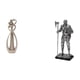 thumbnail image 1 of Figura de caballero besándose, estatua, escultura, colección de arte decorativo, regalo de aniversario, adorno de mesa para estantería, entrada, dormi, 1 of 8