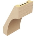 thumbnail image 5 of Ekena Millwork 5"W x 6"D x 10"H Westlake Rough Cedar Woodgrain TimberThane Knee Brace, Primed, 5 of 6