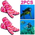 thumbnail image 1 of 2 pares calcetines acuáticos piscina zapatos esnórquel Bsvklp camuflaje L 37-38 rojo, 1 of 8