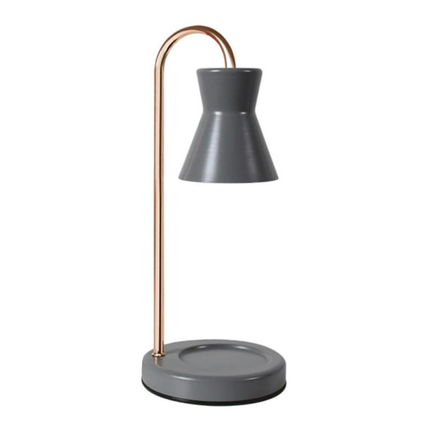 Ve Calentador Lámpara Quemador Melter De Noche Gris Sunnimix Lámpara de vela más cálida