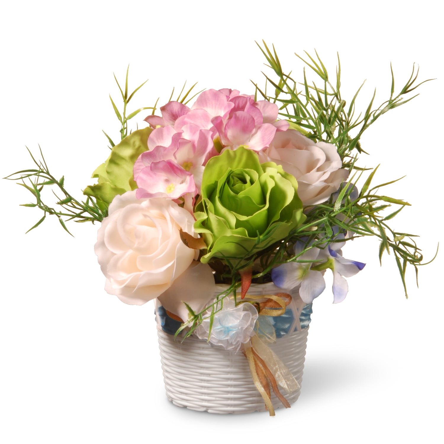 National Tree Artificial 7' Potted Flower Assortment