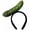 Cucumber, variant on vlrwzc Simulated Food Design Hair Hoop 2pcs Funny Kawaii Fruit Headwear Novelty Banana Hair Bands Halloween Headband for Washing Face