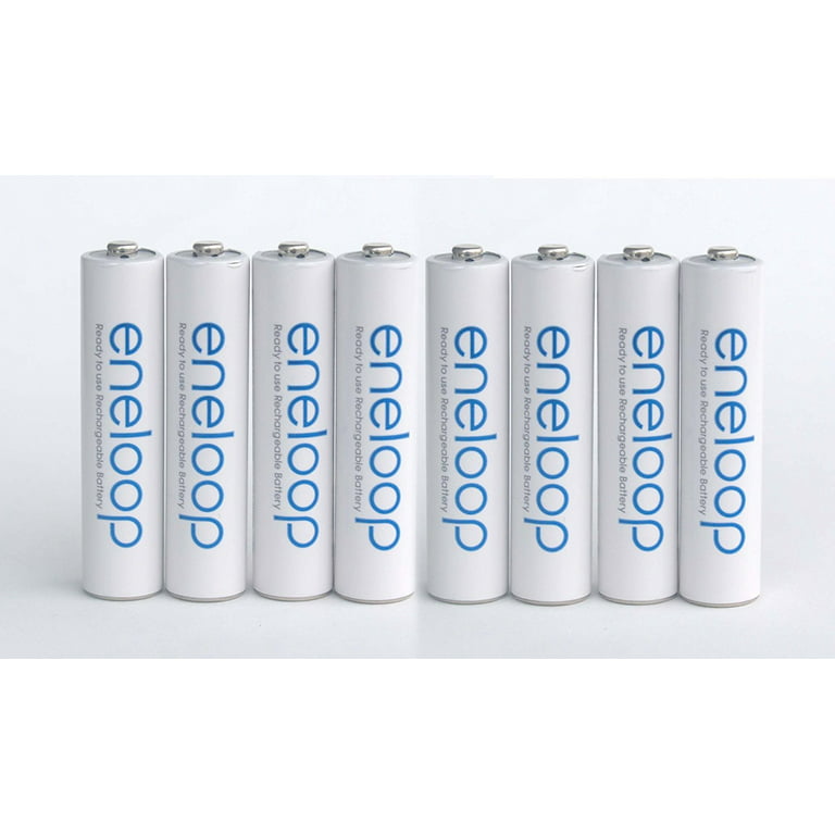 eneloop (2nd gen) AAA 1500 Cycle, Ni-MH Pre-Charged Rechargeable Batteries,  8 Pack (discontinued by manufacturer)
