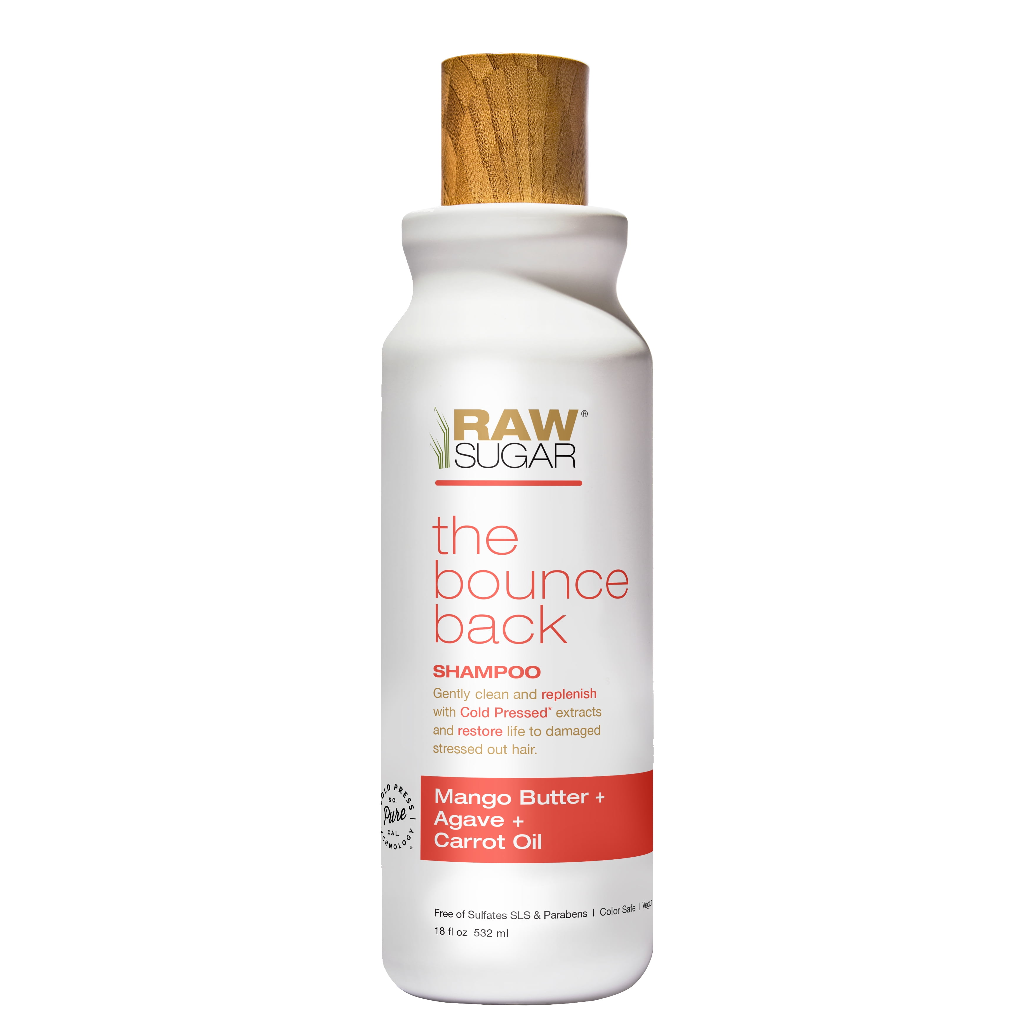 raw sugar travel size shampoo