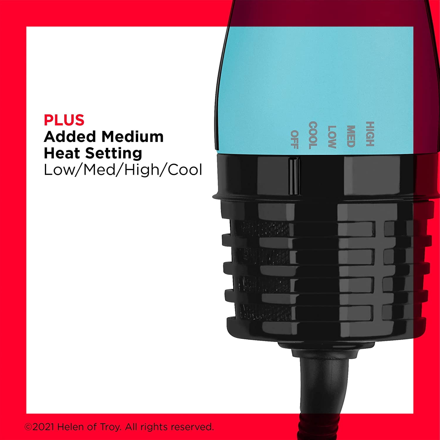 Revlon One Step Volumizer PLUS 2.0 Hair Dryer and Hot Air Brush , Dry and Style , Exclusive (Mint) 2.0 PLUS MINT