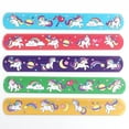 thumbnail image 3 of 45 Pcs Unicorn Themed Party Favors for Kids Girls Age 4-8-12,Unicorn Headband Slap Bracelet Stamp Tattoo Gifts Color Random, 3 of 9