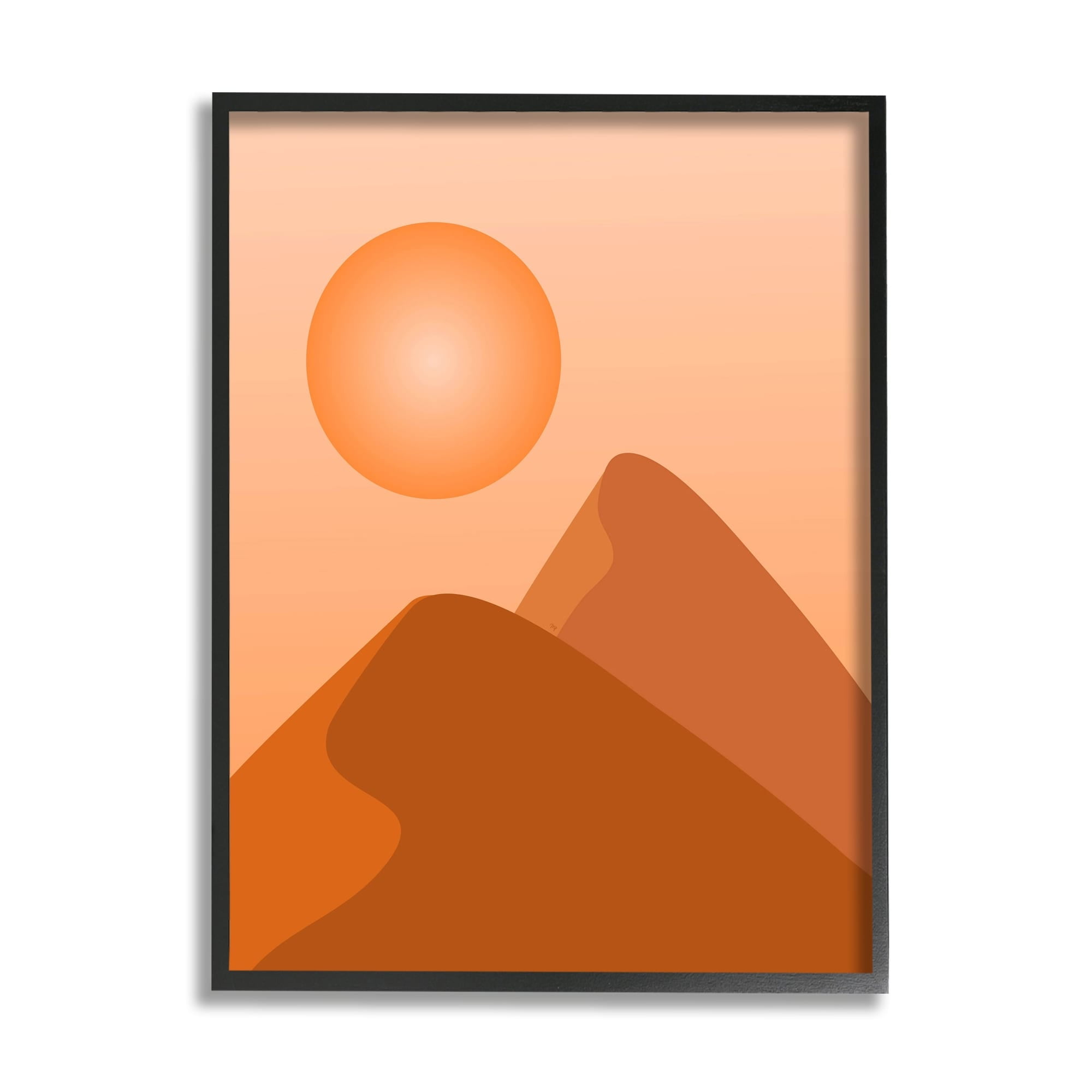 Stupell Industries Sun Burnt Sand Dunes Tall Ridges Children's Art ,11 x 14, Design by Martina Pavlova