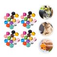 thumbnail image 5 of KAKOWELY Dog Bells 40Pcs Decorative Cat Bells Multi-function Puppy Bells Delicate Craft Bells Pet Accessory (Mixed Color)0.87"X0.87"X0.87", 5 of 5