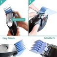 thumbnail image 2 of 10 Guías De Corte De Protectores De Cortapelos Profesionales Se Adaptan A Hs, 2 of 3