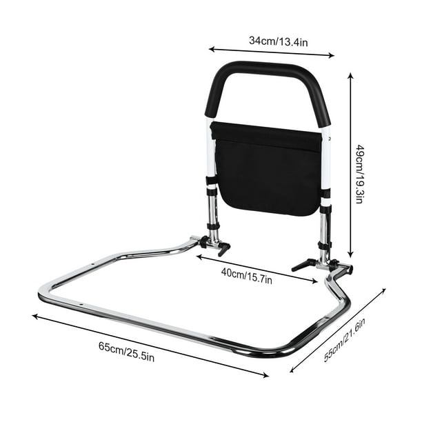 Elderly Bedside Safety Rail | Fall Prevention, 300lbs Capacity, Universal  Fit, Easy Assembly & Storage