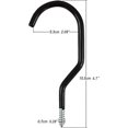 thumbnail image 5 of 10 Pack Standard Stainless Steel Bike Storage Hooks, 5 of 5